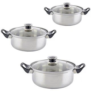 Stainless steeel cookware soup Hot Pot set