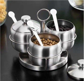Stainless Steel Grinder Bottle Seasoning Shaker