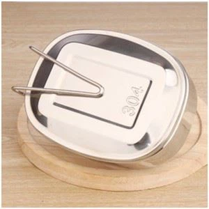 Stainless Steel Oval Lunch Box